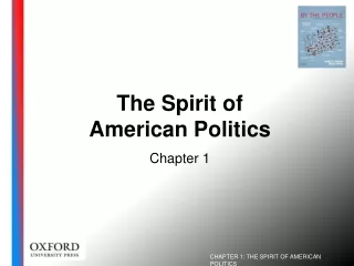 The Spirit of  American Politics