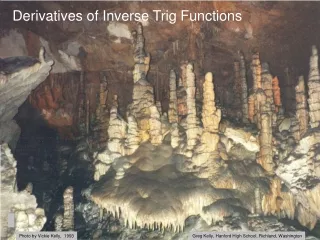 Derivatives of Inverse Trig Functions