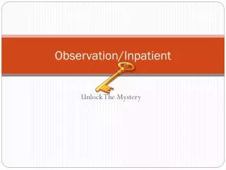 Observation/Inpatient