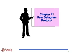 Chapter 11  User Datagram Protocol