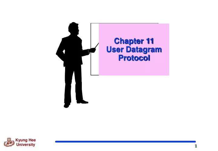chapter 11 user datagram protocol