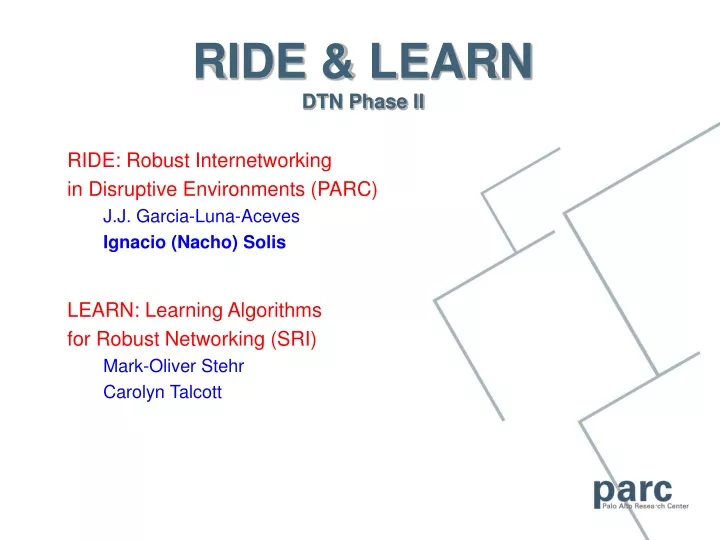 ride learn dtn phase ii