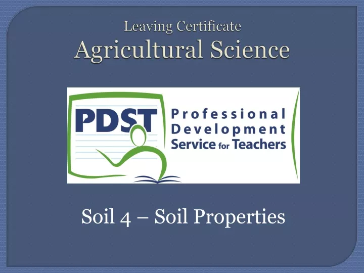 leaving certificate agricultural science