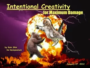 Intentional Creativity