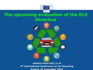 The upcoming evaluation of the ELV Directive