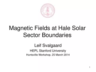 Magnetic Fields at Hale Solar Sector Boundaries
