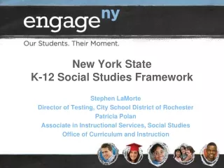 New York State  K-12 Social Studies Framework