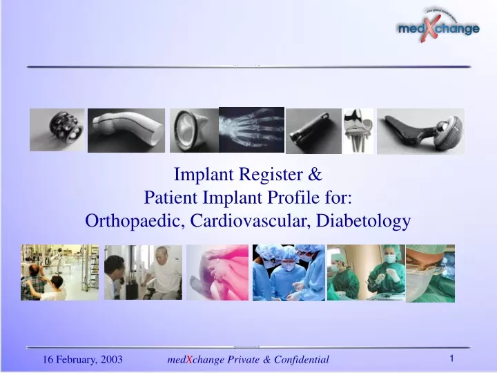 implant register patient implant profile