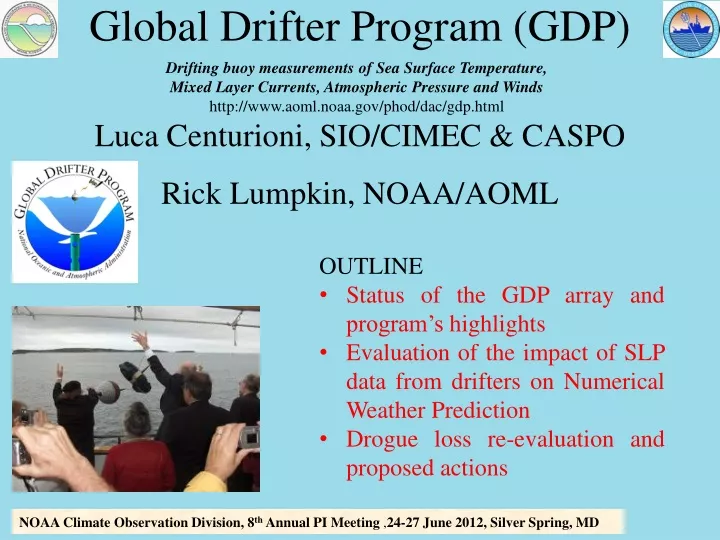 global drifter program gdp