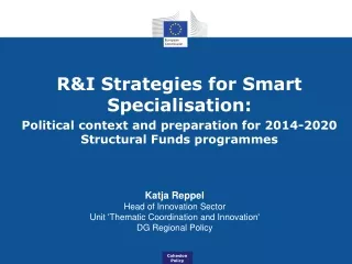 R&amp;I Strategies for Smart Specialisation: