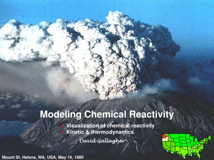 modeling chemical reactivity