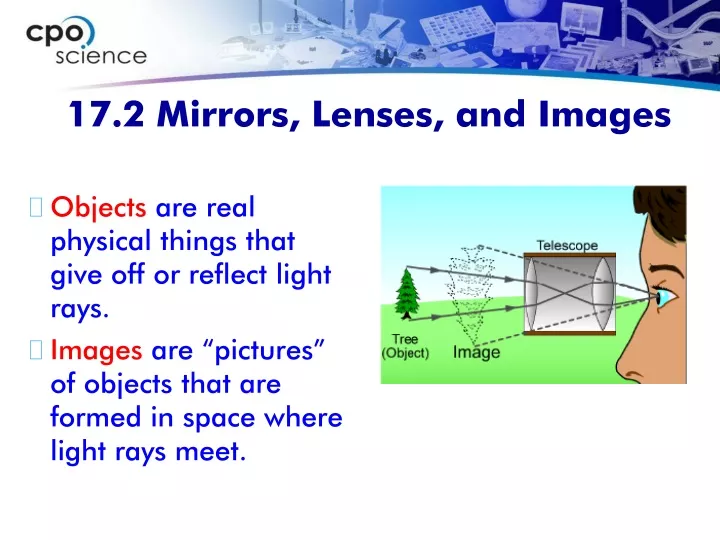 17 2 mirrors lenses and images