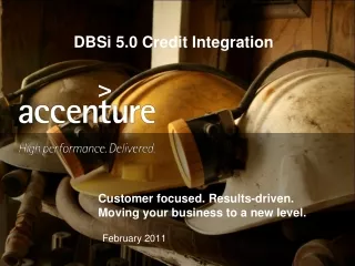 Customer focused. Results-driven. Moving your business to a new level.