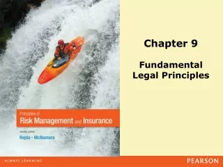 Chapter 9 Fundamental  Legal Principles
