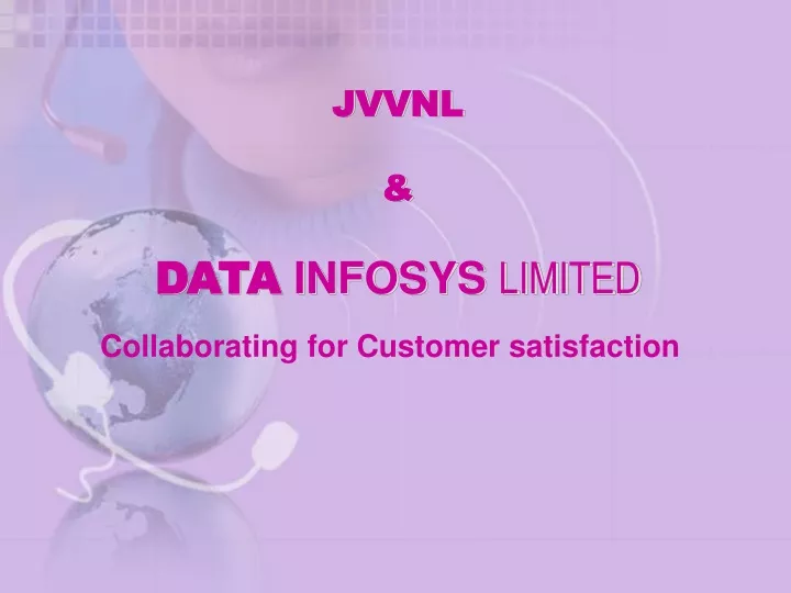 jvvnl data infosys limited