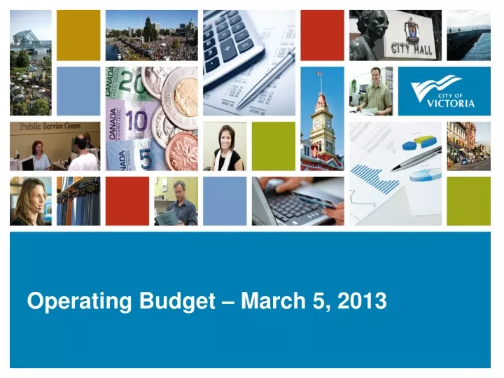 operating budget march 5 2013
