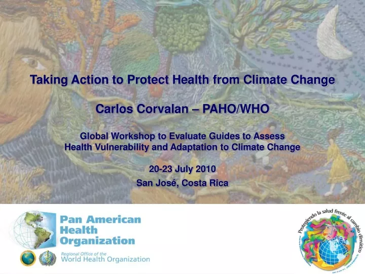 taking action to protect health from climate