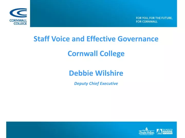 staff voice and effective governance cornwall