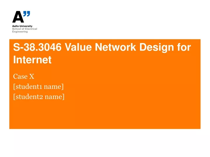 s 38 3046 value network design for internet