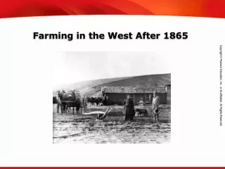Farming in the West After 1865