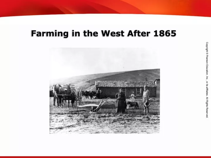 farming in the west after 1865