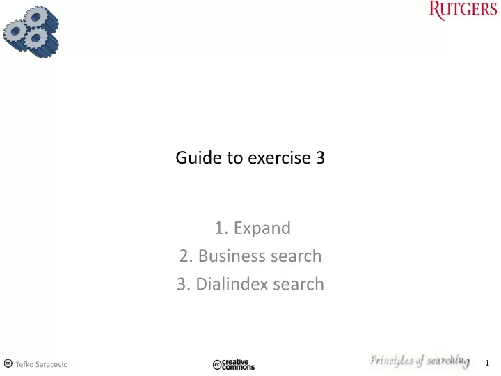 guide to exercise 3