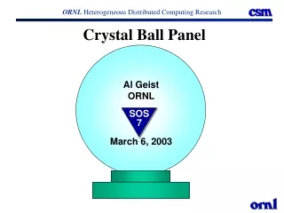 Crystal Ball Panel