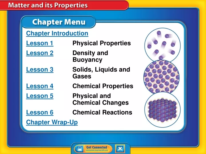 chapter introduction lesson 1 physical properties
