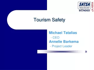 Tourism Safety