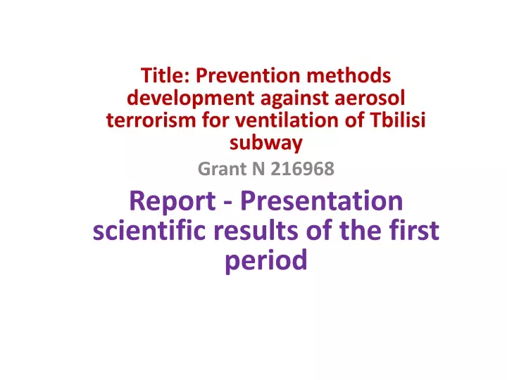 title prevention methods development against