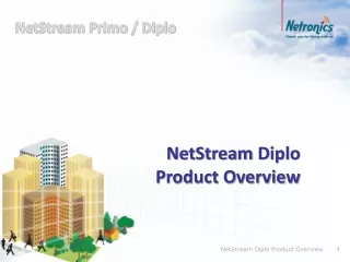 NetStream  Diplo Product Overview