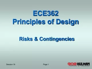 ECE362 Principles of Design