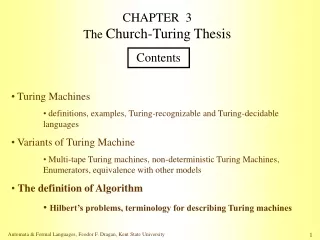 CHAPTER  3 The  Church-Turing Thesis