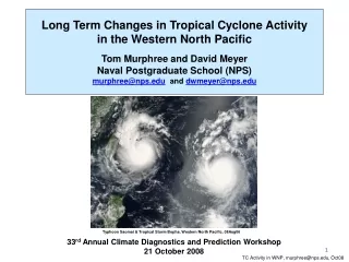 TC Activity in WNP, murphree@nps, Oct08