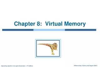 Chapter 8:  Virtual Memory