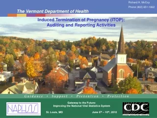 Induced Termination of Pregnancy (ITOP): Auditing and Reporting Activities