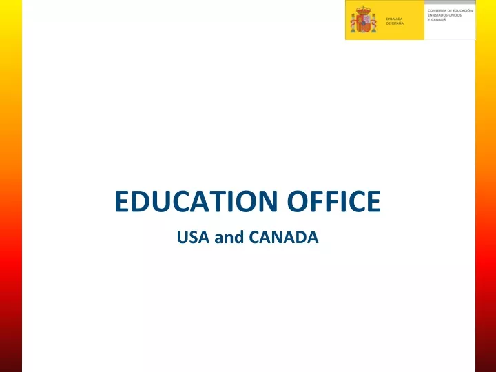 education office usa and canada