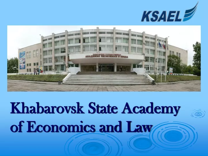khabarovsk state academy of economics and law