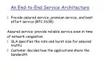 An End-to-End Service Architecture