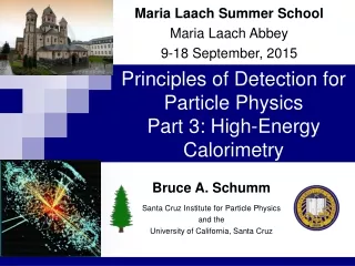 Principles of Detection for Particle Physics Part 3: High-Energy Calorimetry