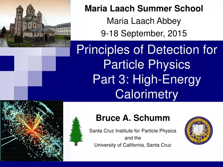 principles of detection for particle physics part 3 high energy calorimetry