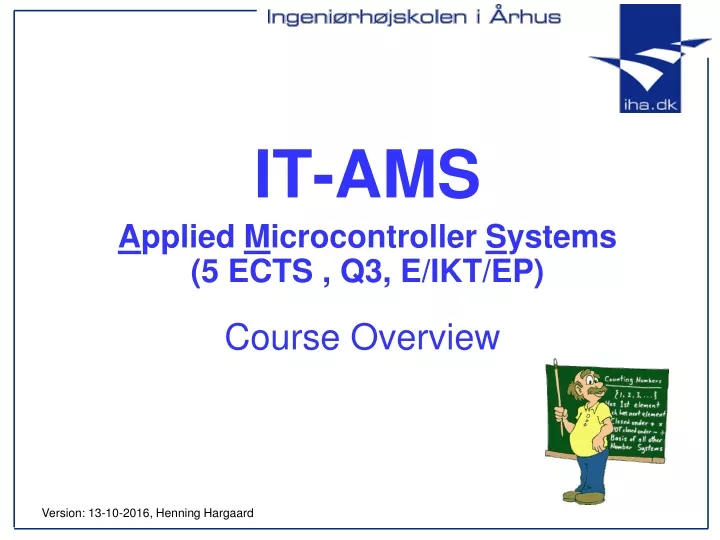 course overview