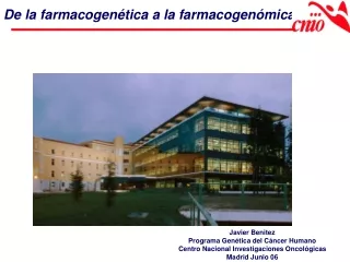 De la farmacogenética a la farmacogenómica