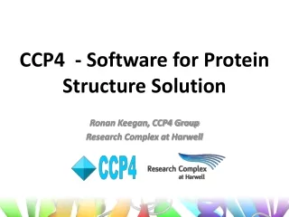 CCP4  - Software for Protein Structure Solution