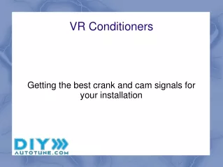 VR Conditioners