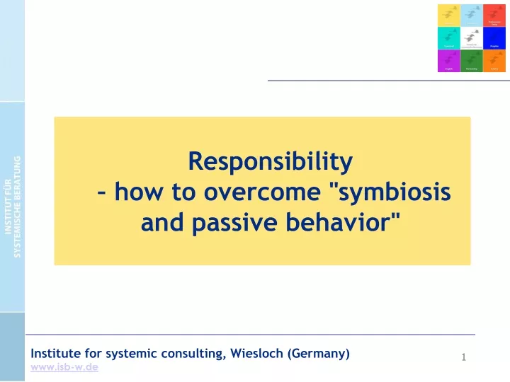 responsibility how to overcome symbiosis