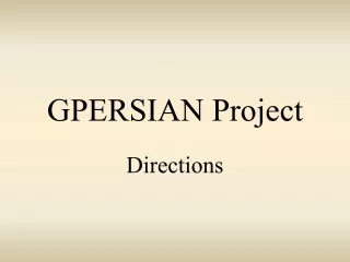 GPERSIAN Project