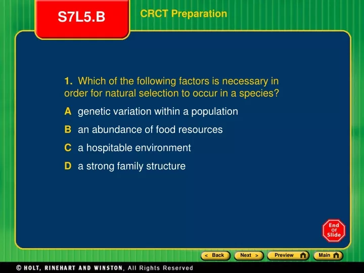 crct preparation