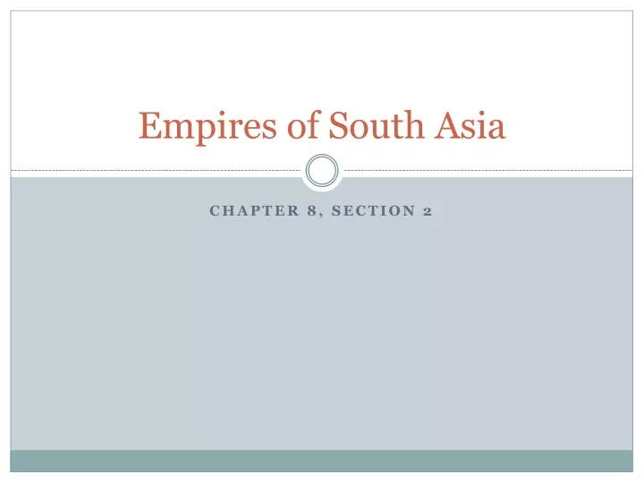 empires of south asia