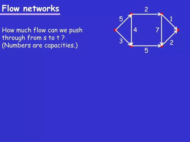 flow networks